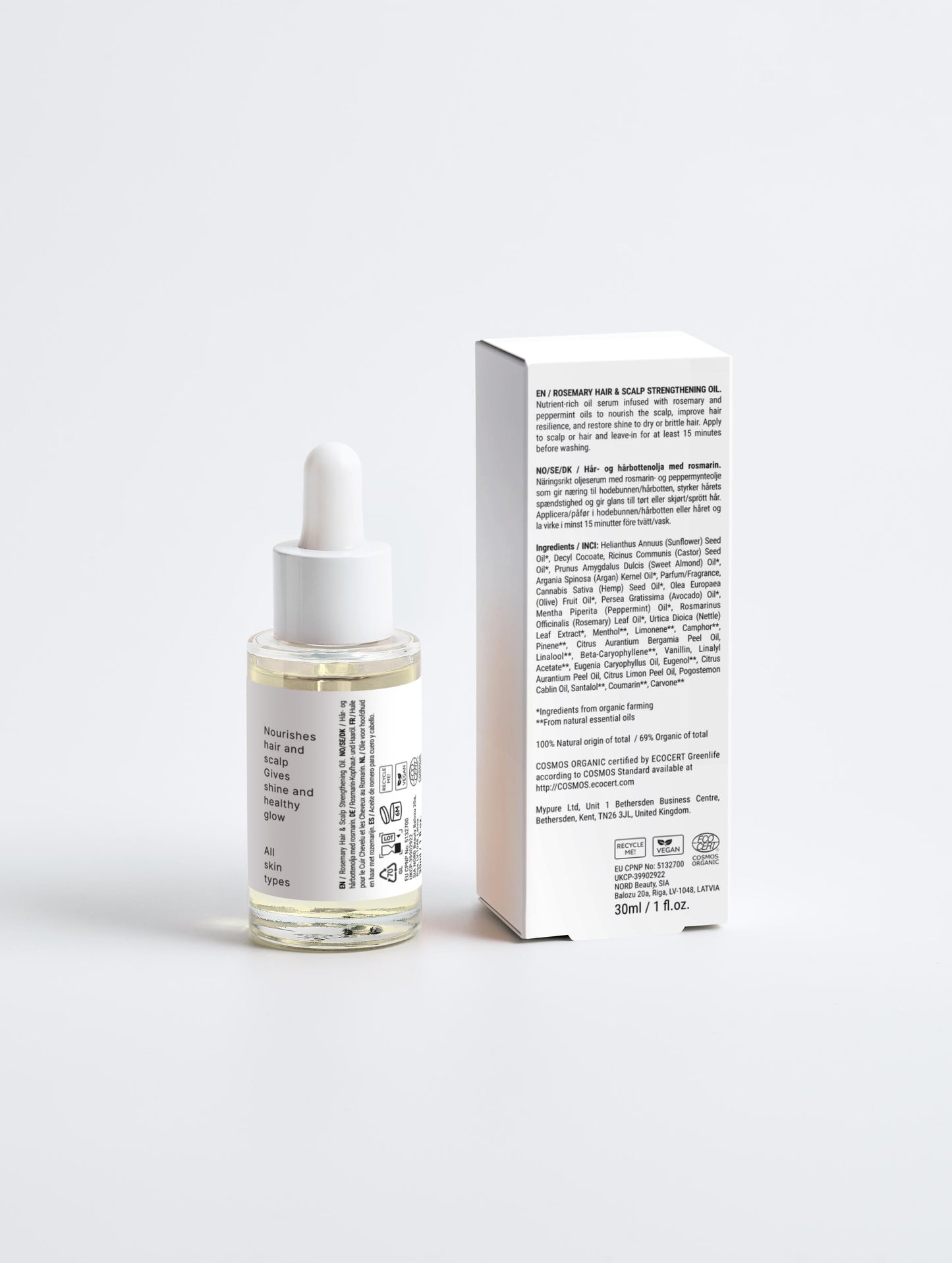 Rosemary Hair & Scalp Strengthening Oil