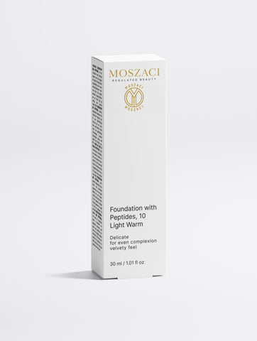 Foundation with Peptides, 10 Light Warm